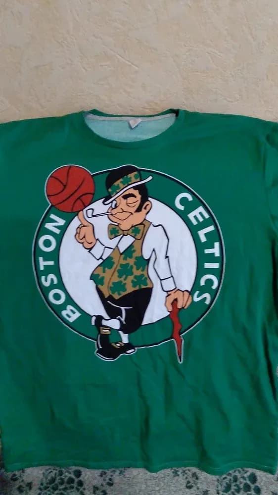 Фото-отзыв покупателя — Джинсовый рюкзак с принтом «НБА — Boston Celtics», Lacotton