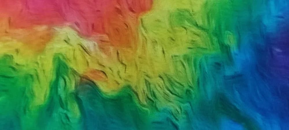 Фото-отзыв покупателя — Джинсовый рюкзак с принтом «Tie-Dye — ХИППИ», Lacotton