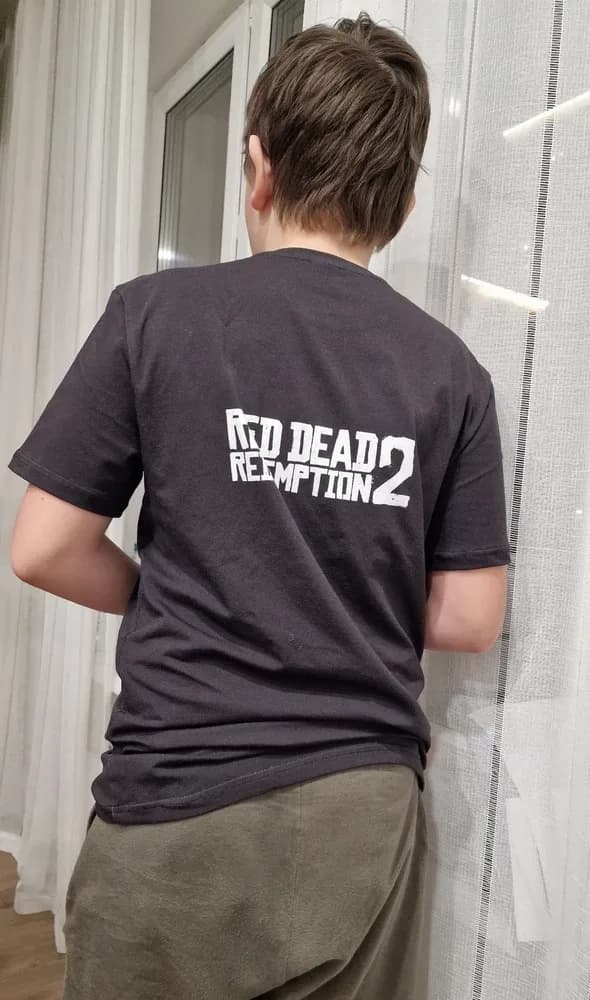 Фото-отзыв покупателя — Шоппер базовый с принтом «Red Dead Redemption», Lacotton
