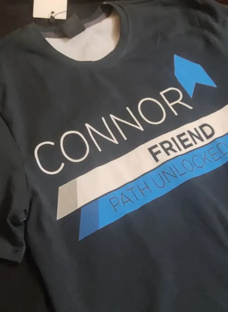 Фото-отзыв покупателя — Мужская футболка оверсайз с принтом «Connor Friend», Lacotton