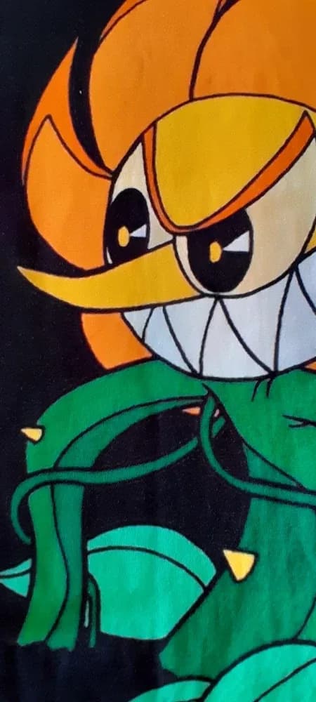 Фото-отзыв покупателя — Женская пижама с шортами с принтом «Cuphead - Кэгни Гвоздика», Lacotton