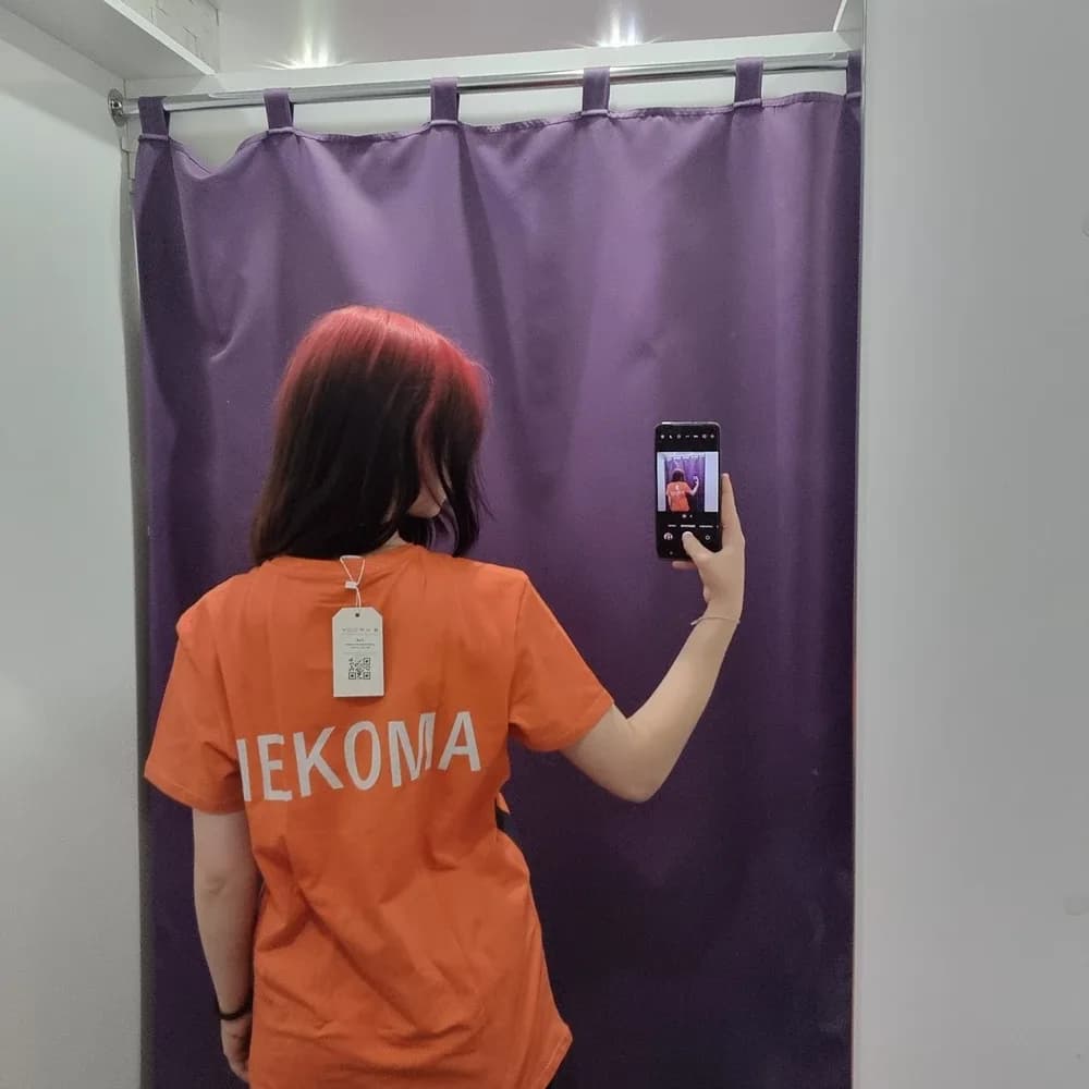 Фото-отзыв покупателя — Женское худи с принтом «Хайкью — НЕКОМА 5 — NEKOMA», Lacotton