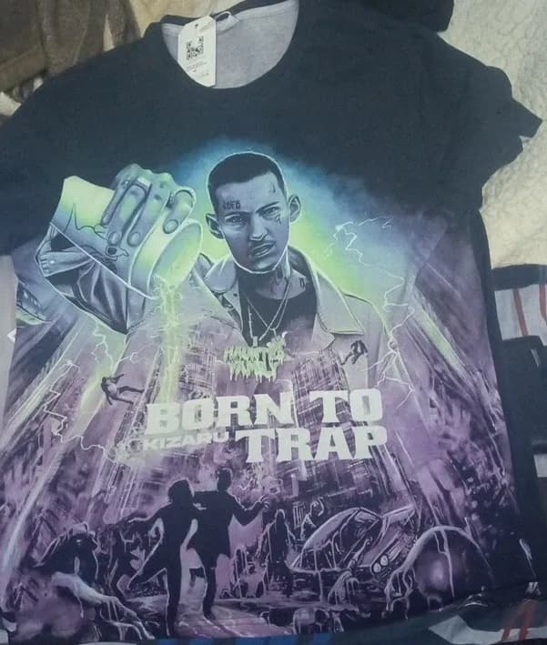 Фото-отзыв покупателя — Рюкзак детский с принтом «Kizaru — KIZARU BORN TO TRAP», Lacotton