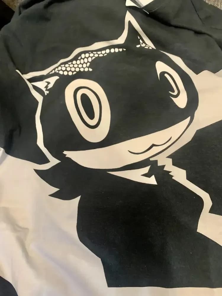 Фото-отзыв покупателя — Детское худи с принтом «Persona 5 — Morgana», Lacotton