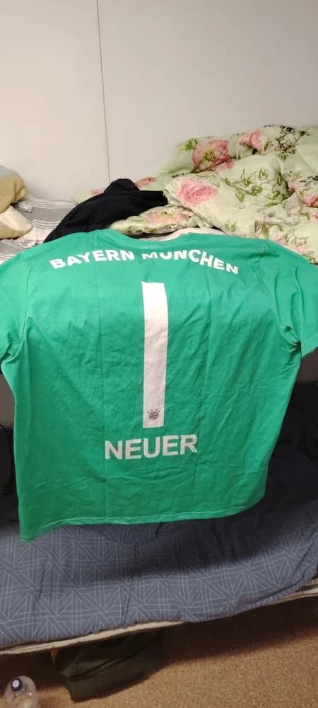 Фото-отзыв покупателя — Рюкзак детский с принтом «Bayern Munchen — Нойер Бавария ВР», Lacotton