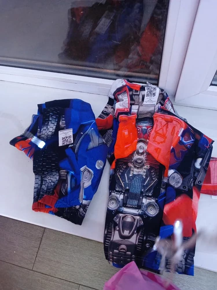 Фото-отзыв покупателя — Optimus Prime Costume, Lacotton