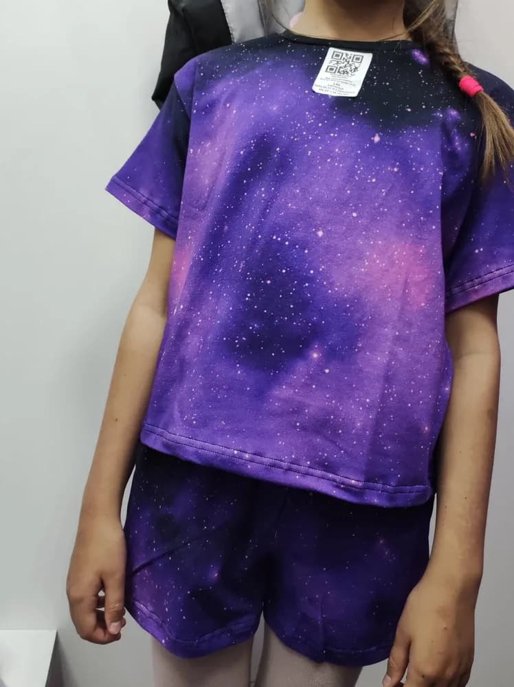 Фото-отзыв покупателя — Space Purple, Lacotton
