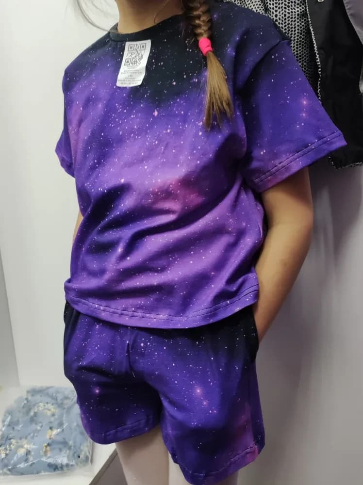 Фото-отзыв покупателя — Space Purple, Lacotton