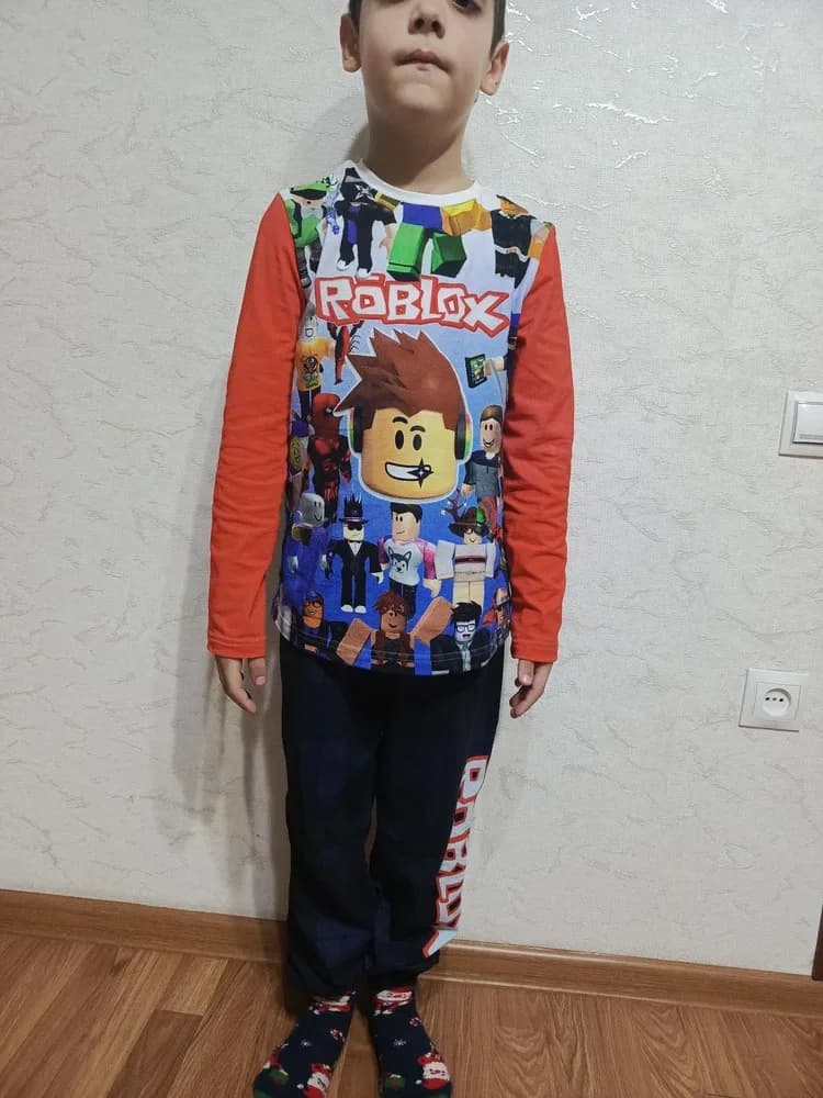 Фото-отзыв покупателя — Roblox Blue Red, Lacotton