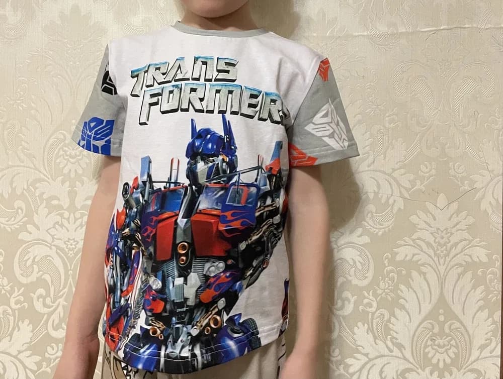 Фото-отзыв покупателя — Transformers Light Grey, Lacotton