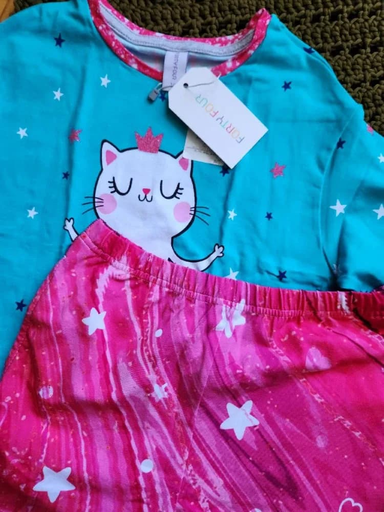 Фото-отзыв покупателя — Cat Pink Blue, Lacotton