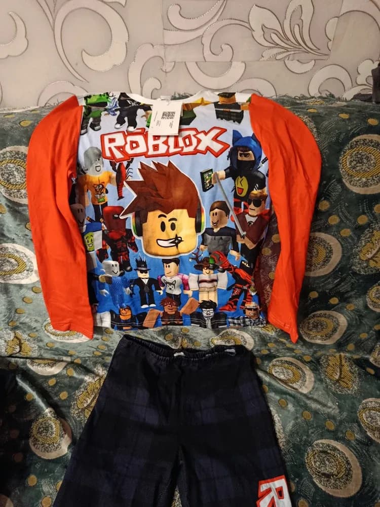 Фото-отзыв покупателя — Roblox Blue Red, Lacotton