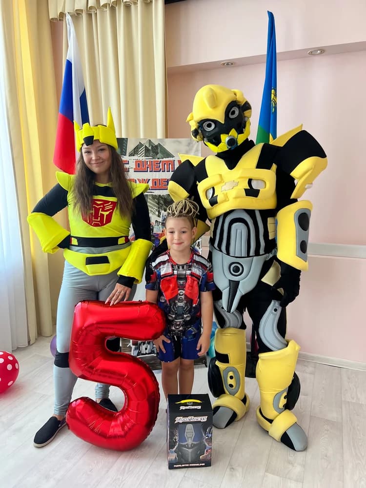 Фото-отзыв покупателя — Optimus Prime Costume, Lacotton