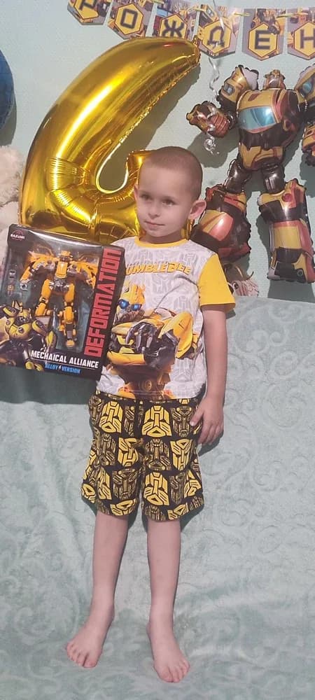 Фото-отзыв покупателя — Transformers Yellow, Lacotton