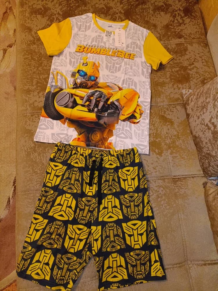 Фото-отзыв покупателя — S001 Transformers Yellow, Lacotton