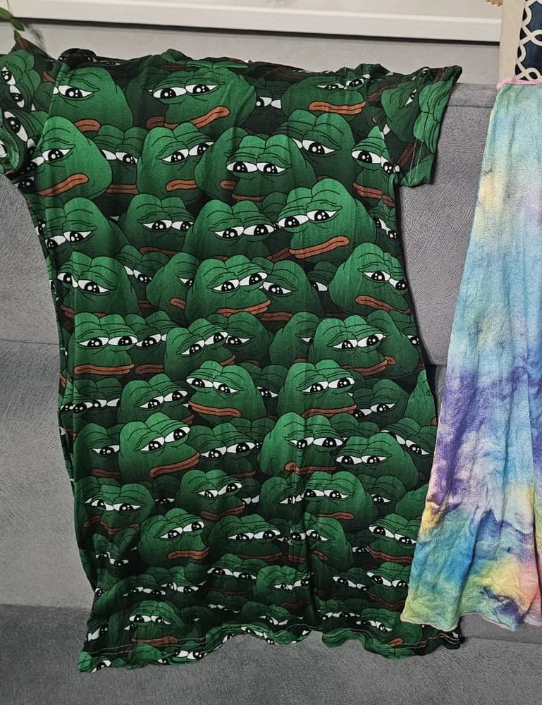 Фото-отзыв покупателя — Frog Pepe, Lacotton