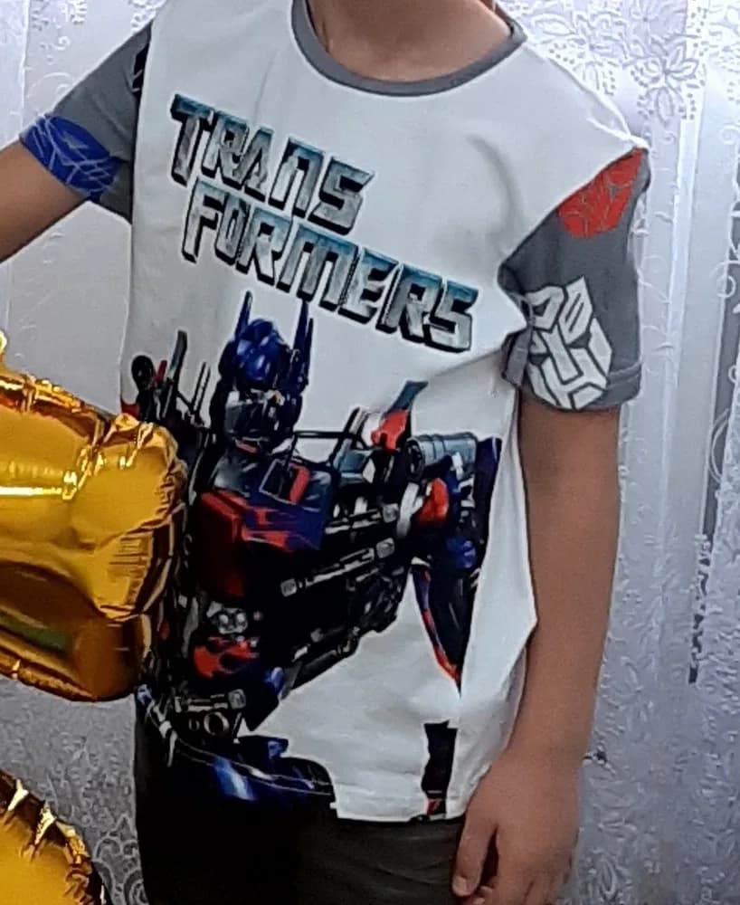 Фото-отзыв покупателя — Transformers Light Grey, Lacotton