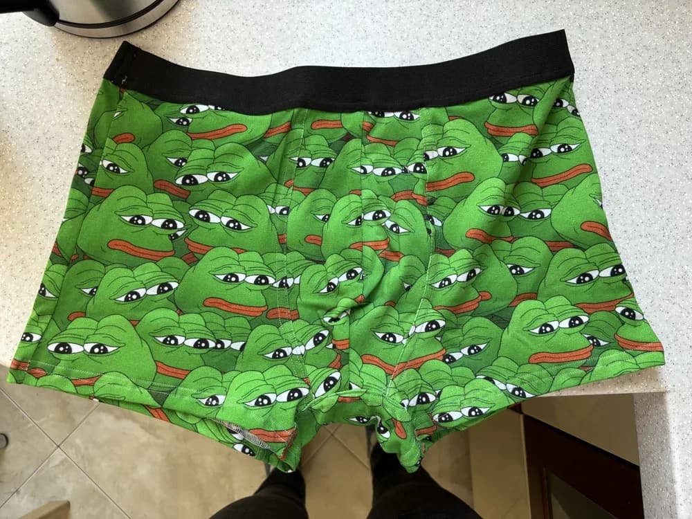 Фото-отзыв покупателя — Frog Pepe, Lacotton