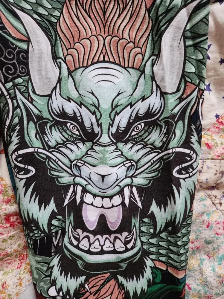 Фото-отзыв покупателя — Dragon Asia Green, Lacotton