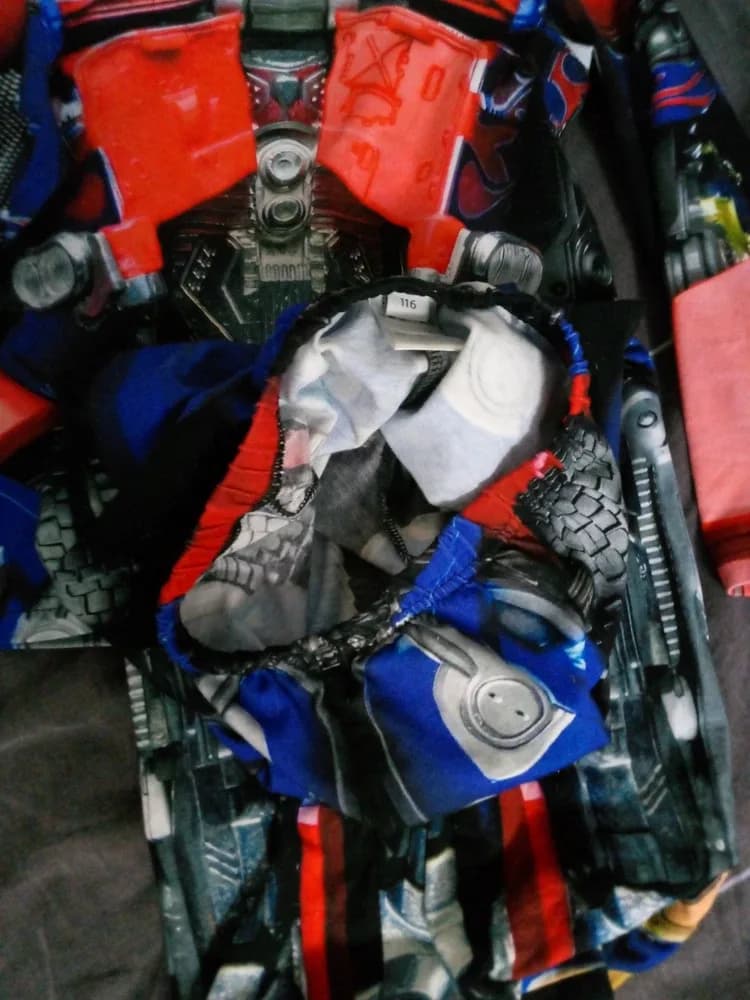 Фото-отзыв покупателя — Optimus Prime Costume, Lacotton