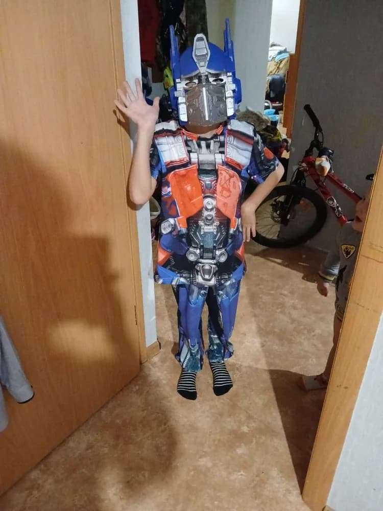 Фото-отзыв покупателя — Optimus Prime Costume, Lacotton