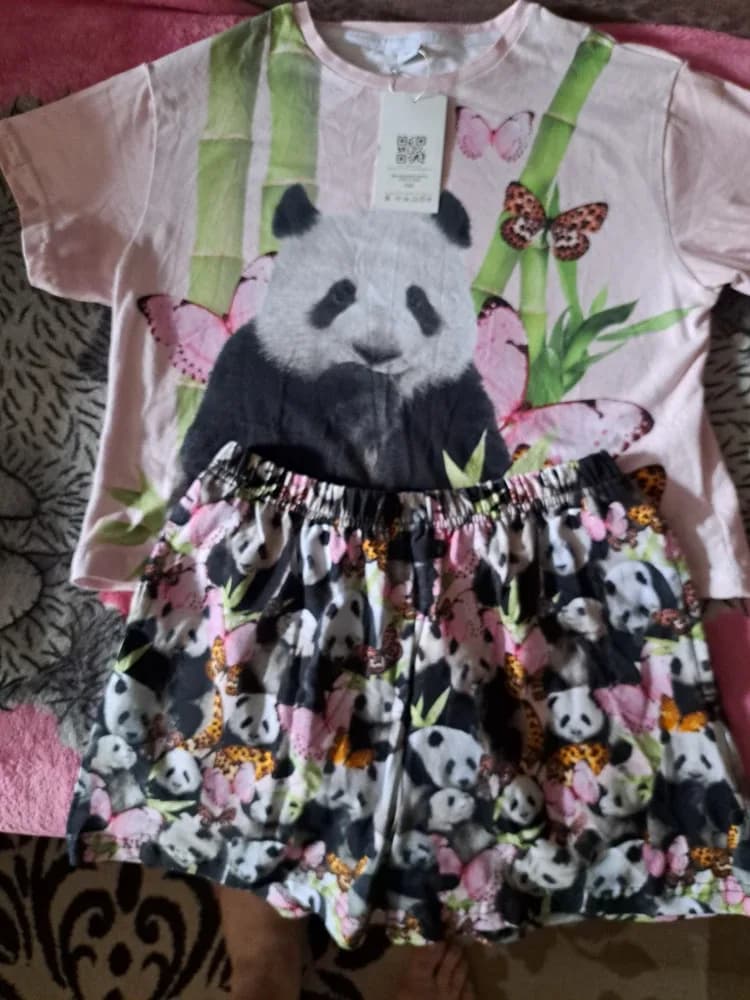 Фото-отзыв покупателя — Panda Light Pink, Lacotton