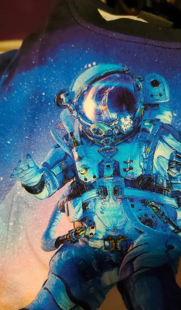 Фото-отзыв покупателя — Space Blue, Lacotton
