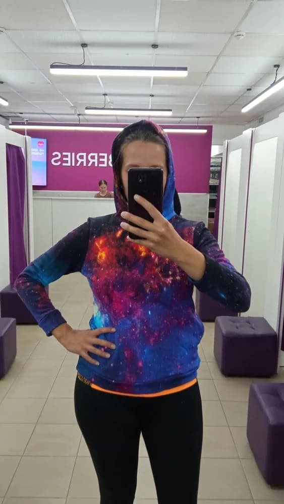 Фото-отзыв покупателя — Space Violet, Lacotton