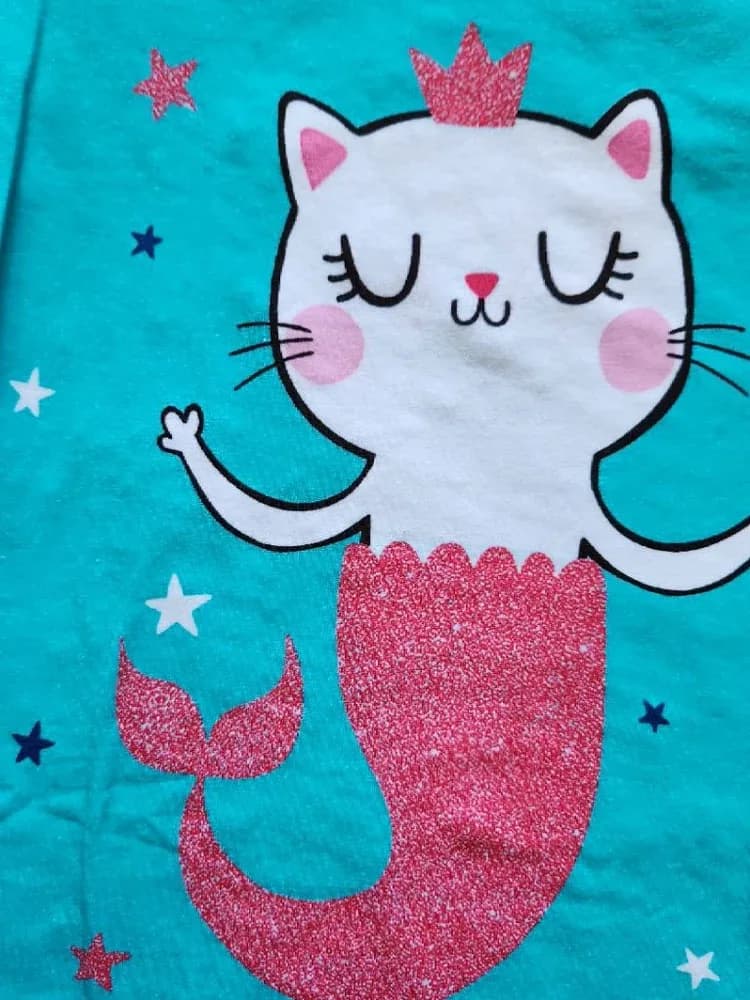 Фото-отзыв покупателя — Cat Pink Blue, Lacotton