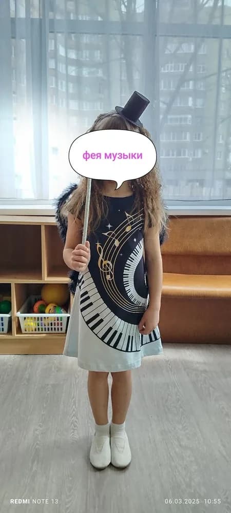 Фото-отзыв покупателя — Мужская базовая футболка с принтом «Ноты — МУЗЫКАЛЬНЫЙ УЗОР», Lacotton