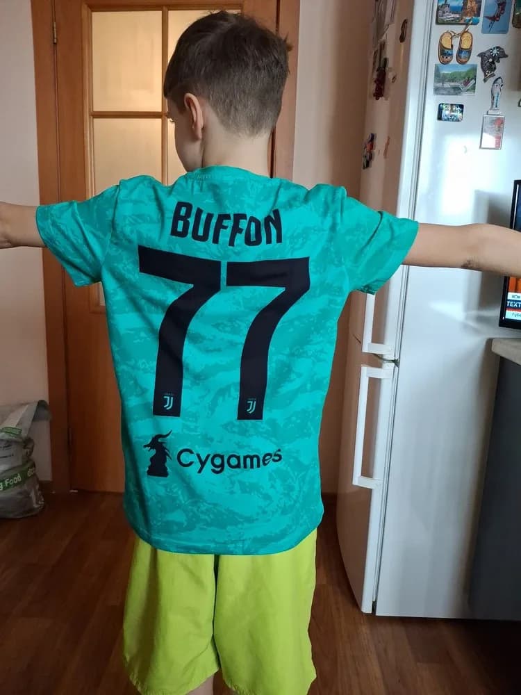 Фото-отзыв покупателя — Детское худи с принтом «Buffon home 19-20», Lacotton