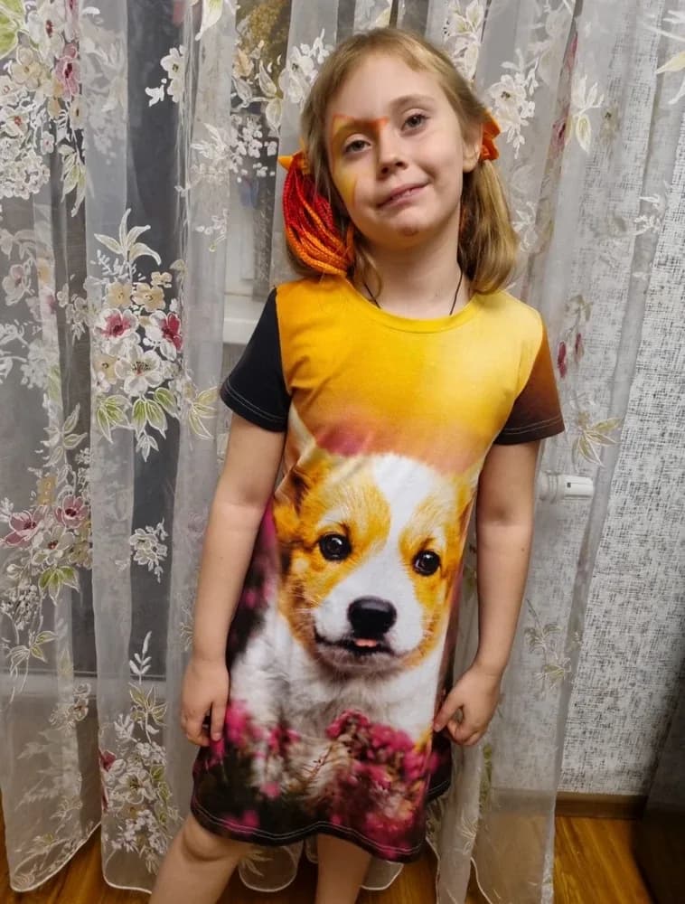 Фото-отзыв покупателя — Детские штаны с принтом «Puppy», Lacotton