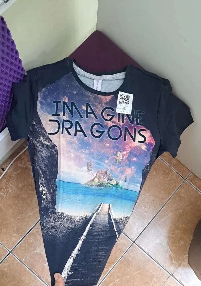Фото-отзыв покупателя — Детское худи с принтом «Imagine Dragons», Lacotton