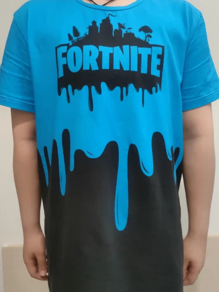 Фото-отзыв покупателя — Шоппер базовый с принтом «FORTNITE - Black&Blue», Lacotton