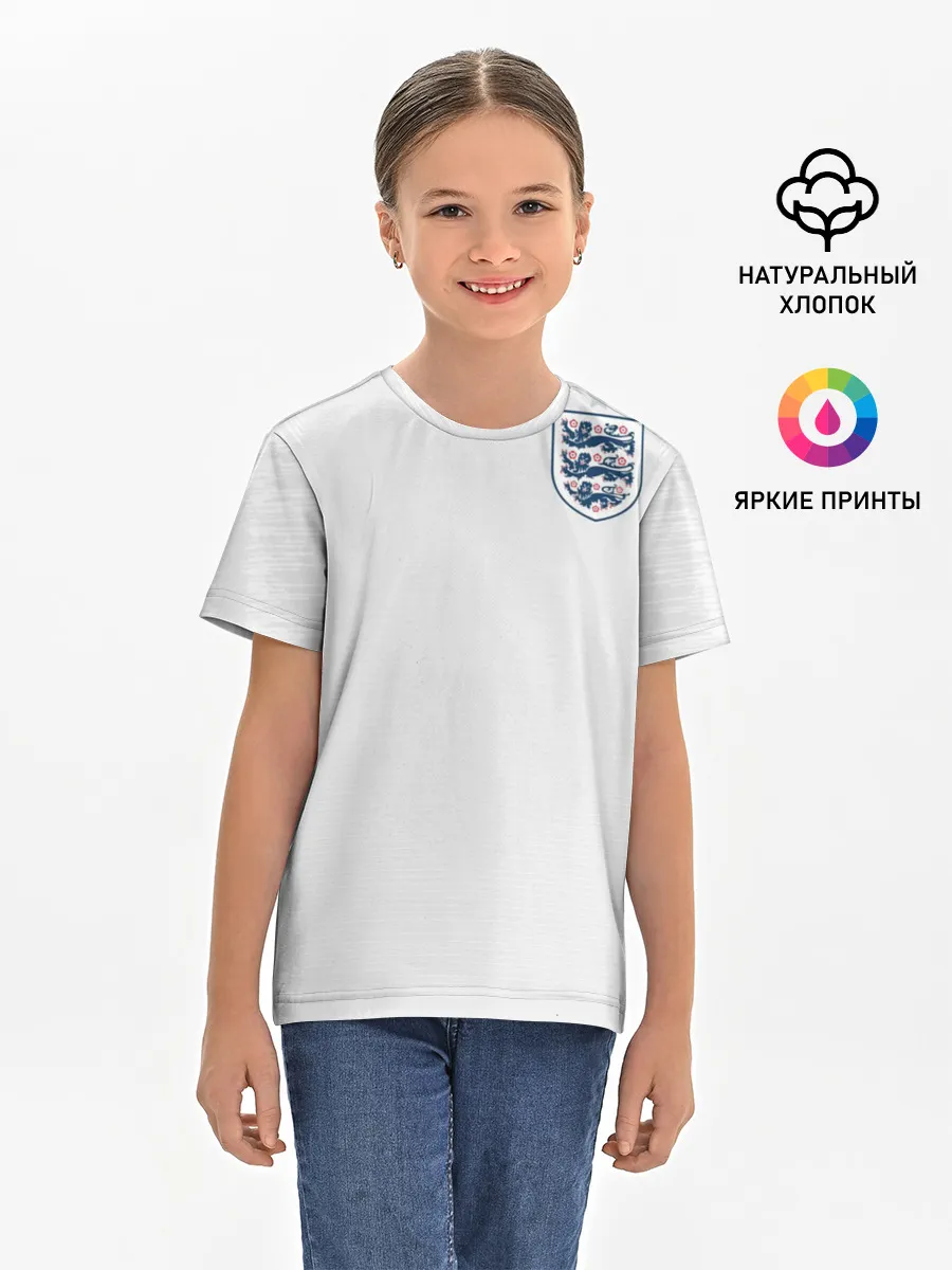 Детская базовая футболка / England home WC 2018