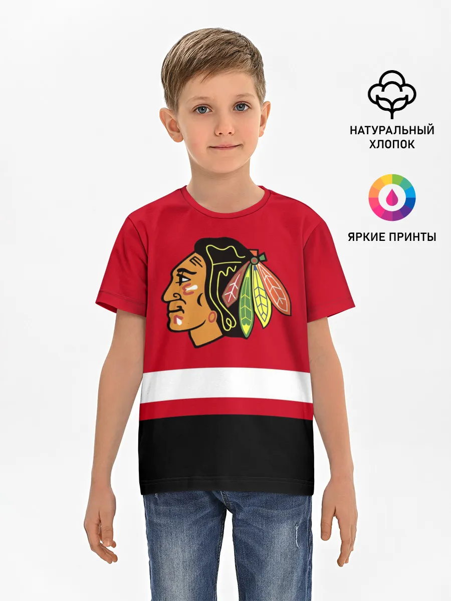 Детская базовая футболка / Chicago Blackhawks