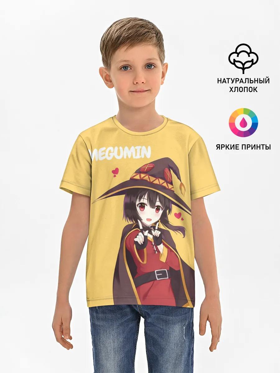 Детская базовая футболка / Megumin ноу ноу