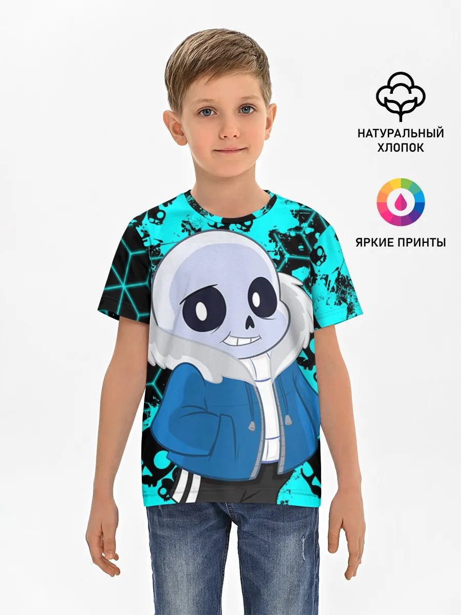 Детская базовая футболка / Sans | Санс