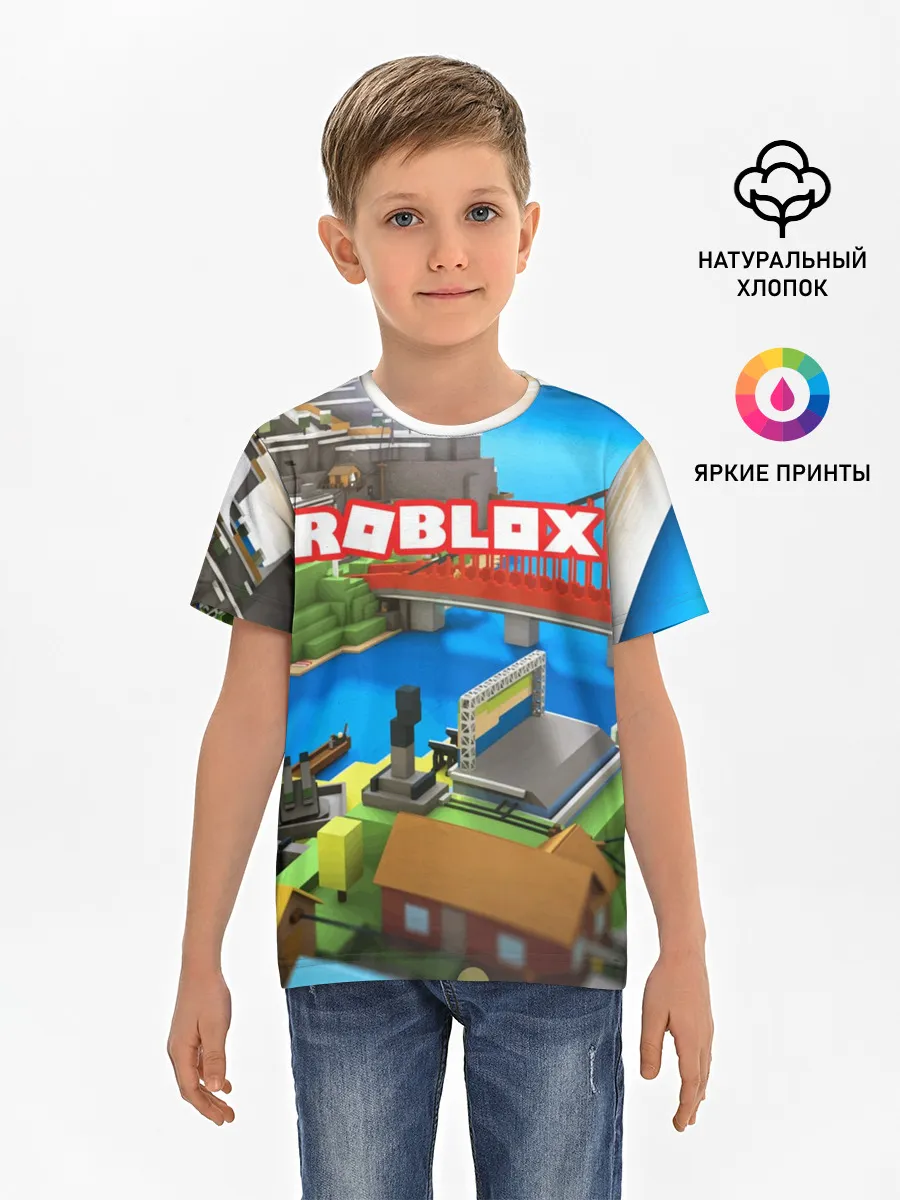 Детская базовая футболка / ROBLOX