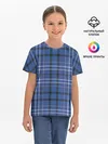 Детская базовая футболка / Шотландка | Tartan