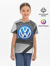 Детская базовая футболка / Volkswagen metalic 2018