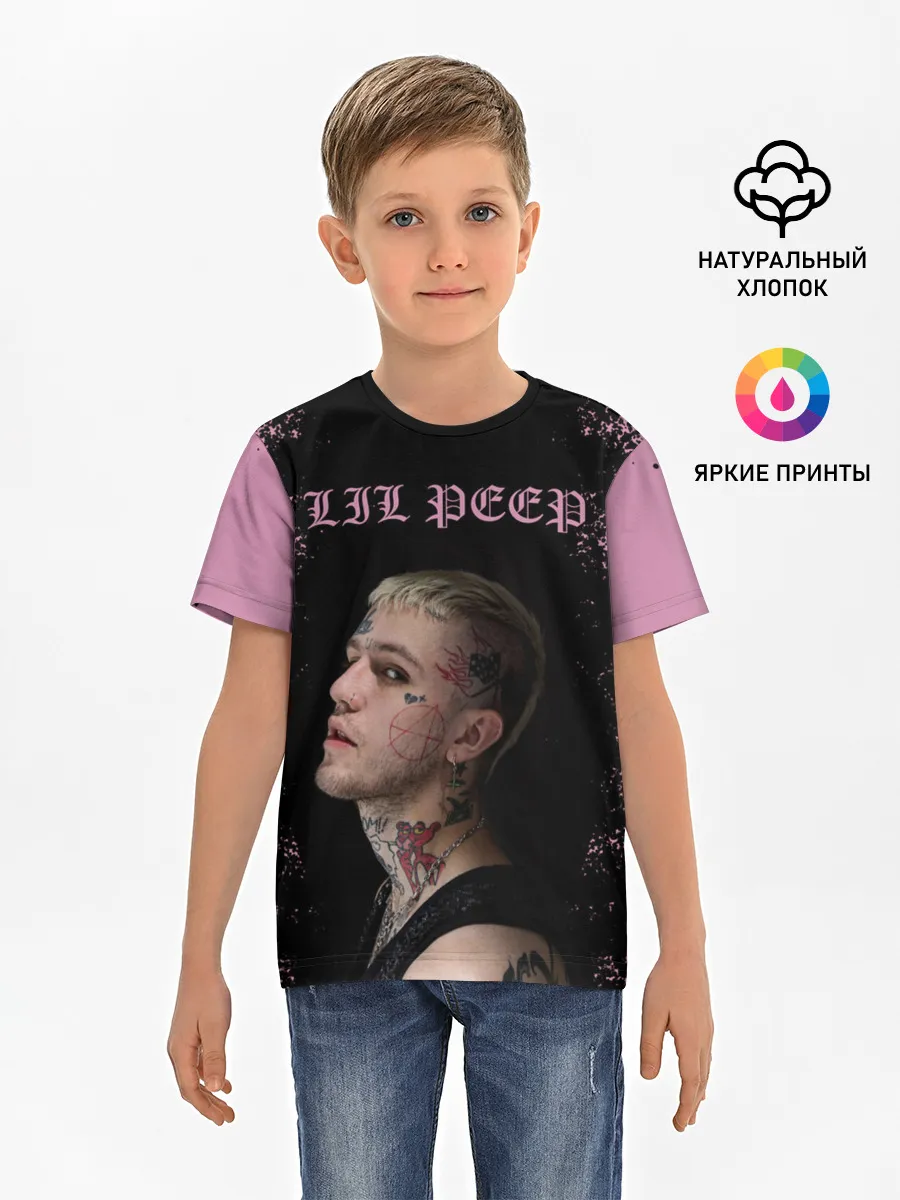 Детская базовая футболка / LiL PEEP