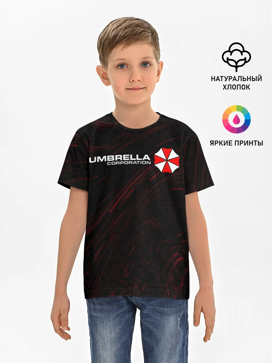 Детская базовая футболка / UMBRELLA CORP / АМБРЕЛЛА