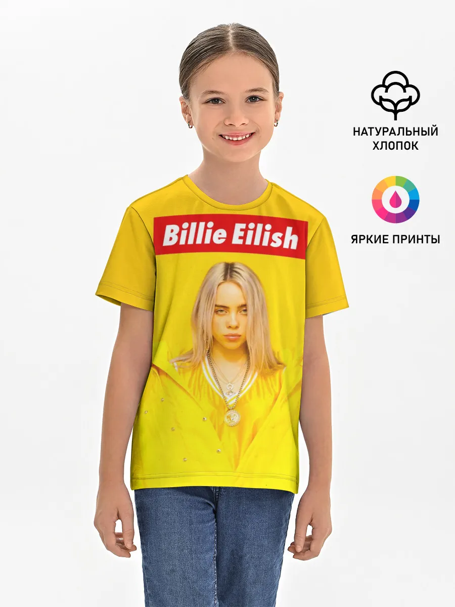 Детская базовая футболка / Billie Eilish