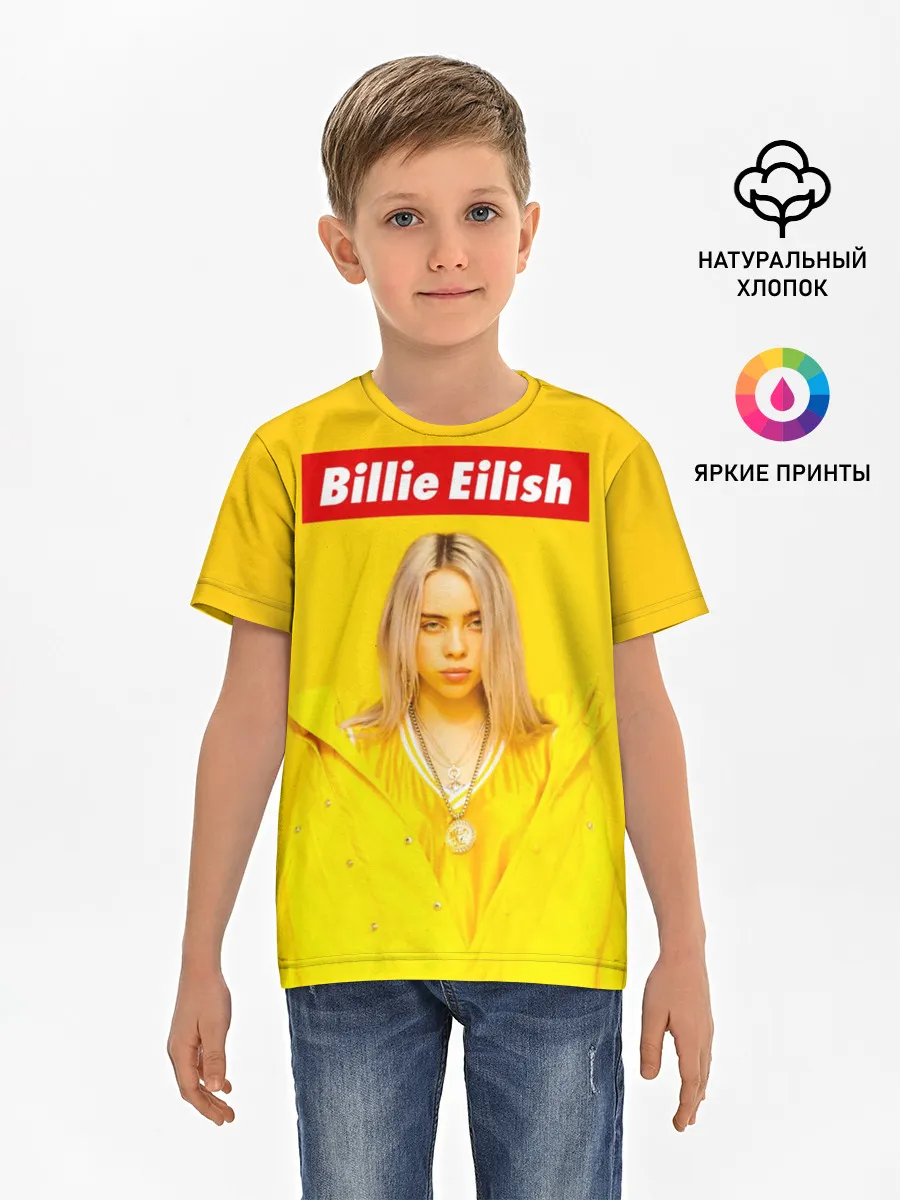 Детская базовая футболка / Billie Eilish