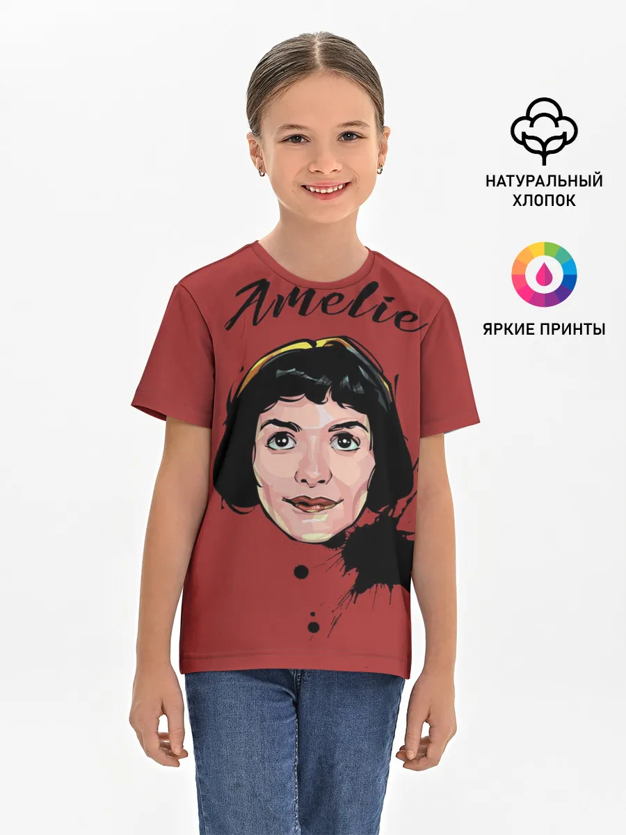 Детская базовая футболка / amelie art