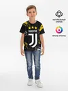 Детская базовая футболка / JUVENTUS / ЮВЕНТУС / КРАСКА