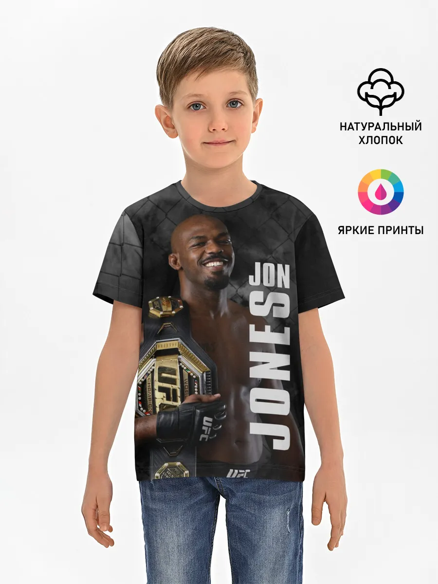 Детская базовая футболка / Jon Jones / Джон Джонс