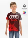 Детская базовая футболка / AUDI / АУДИ