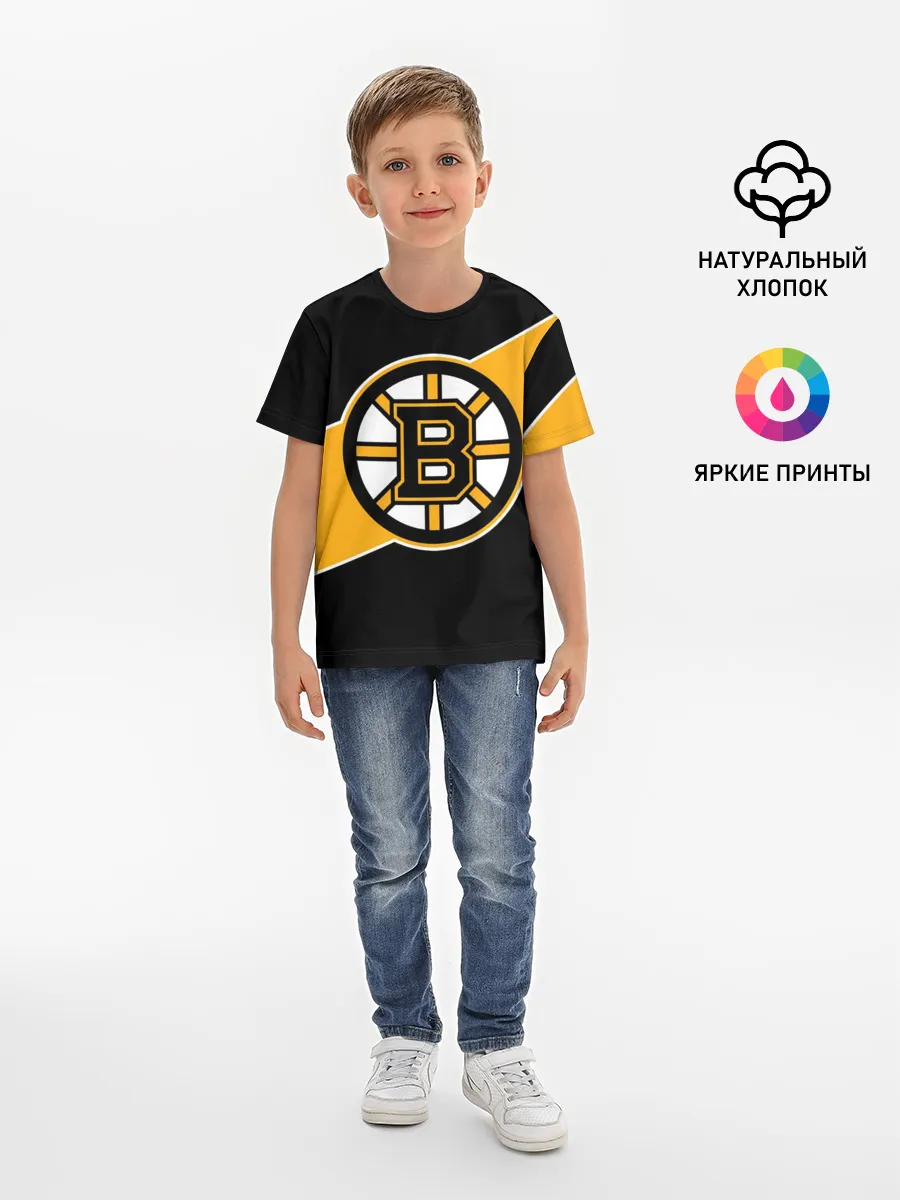 Детская базовая футболка / Бостон Брюинз, Boston Bruins